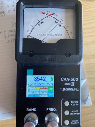 7MHz-SSB200w以下拡張バンド対応ダブルバズーカアンテナ 痛ましい